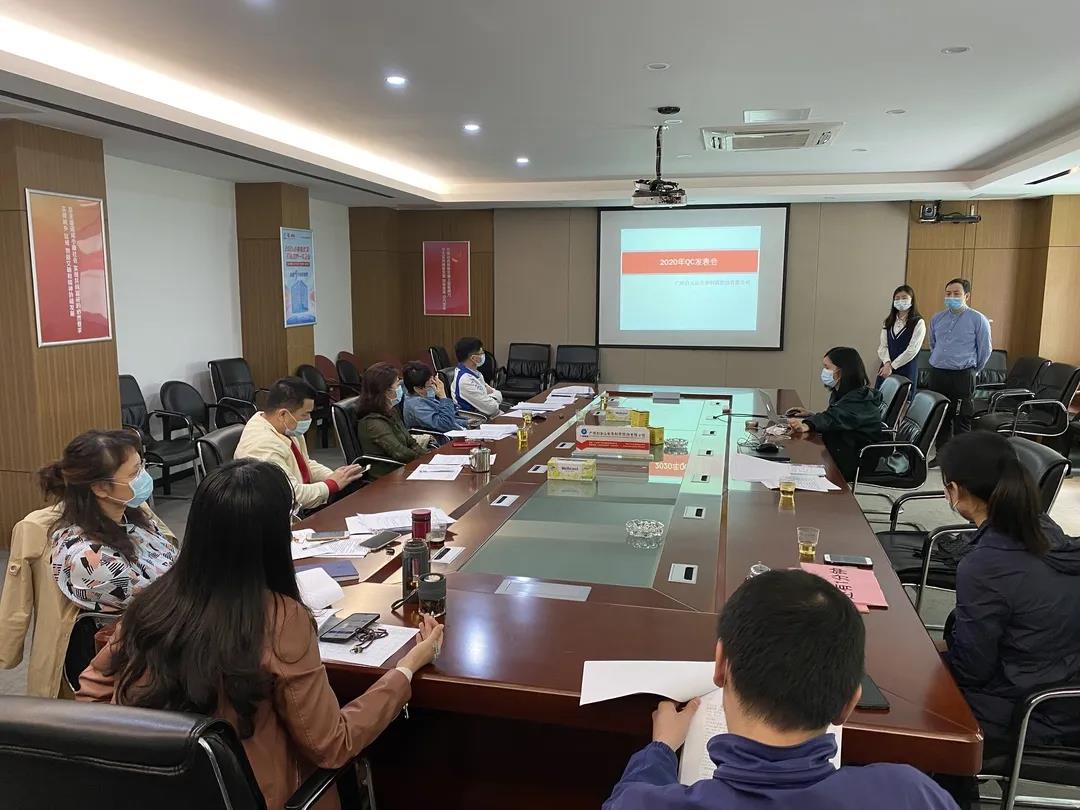 亚洲必赢公司召开2020年QC效果揭晓会